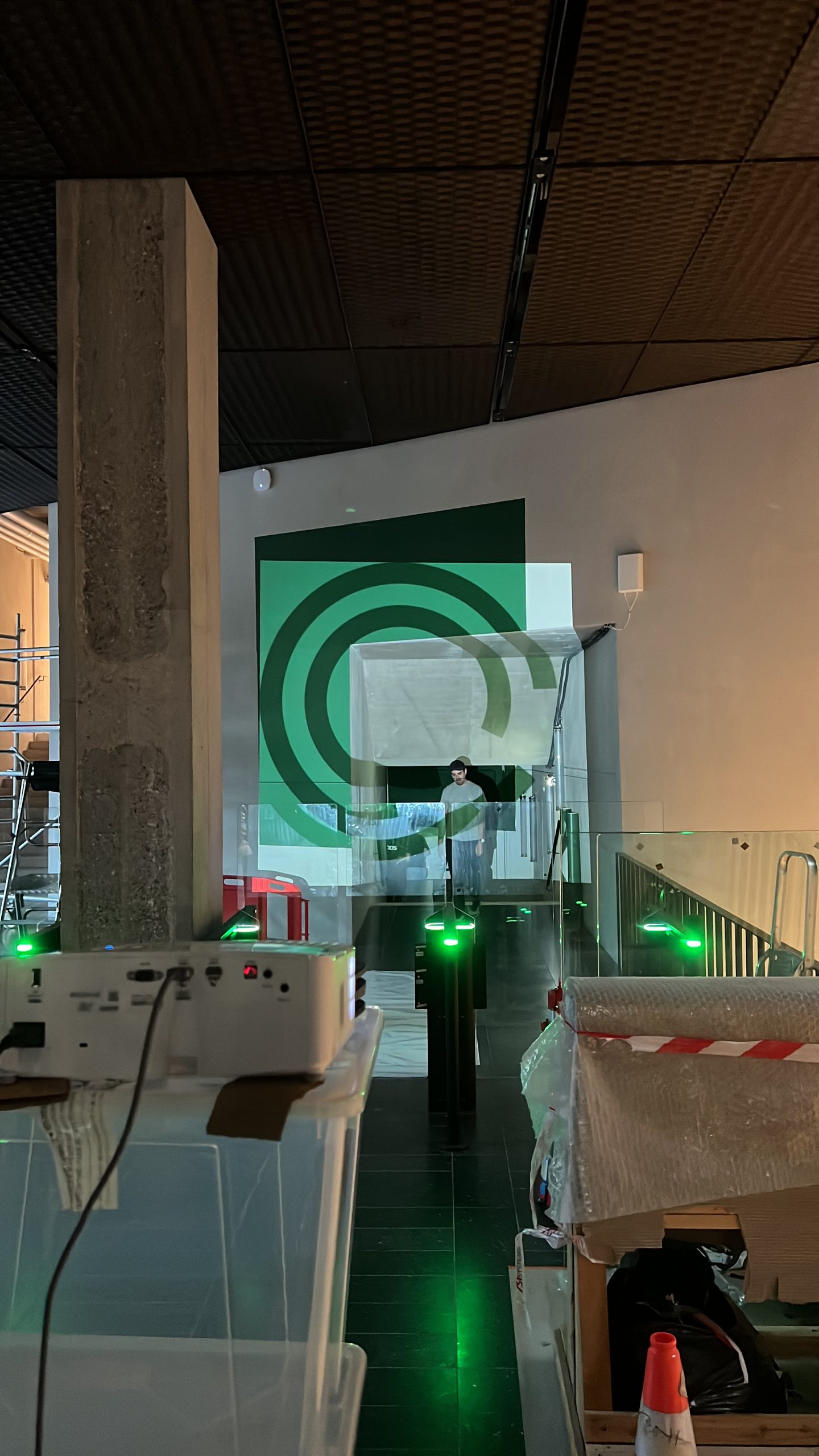Vue d'ensemble — fresque murale Boston Consulting Group, Paris 17e