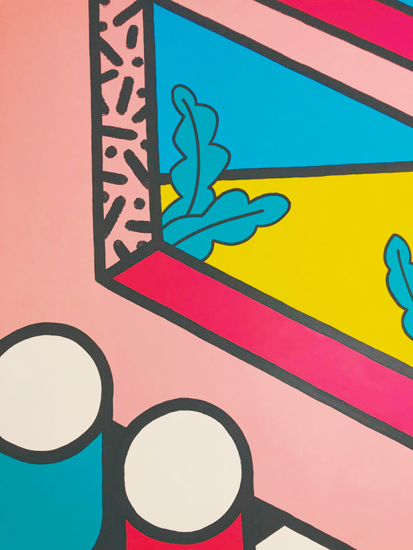 Vue d'ensemble — fresque murale Office Riders, Paris